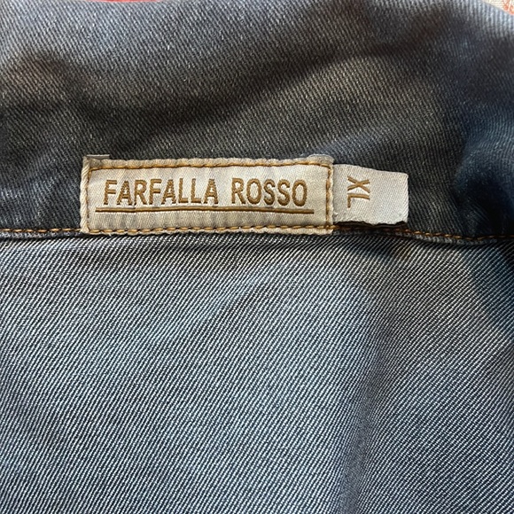 Gray Faralla Rosso Jeweled Jean Jackets - Picture 5 of 6